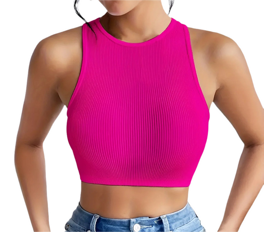 HighElastic Sleeveless Top